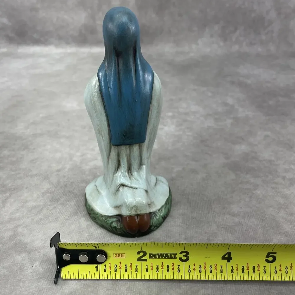 Vintage HOLLAND MOLD Joseph Virgin Mary NATIVITY Ceramic Figure Set Hand Painted